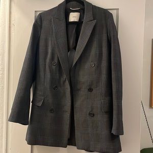 Wilfred Checked Blazer